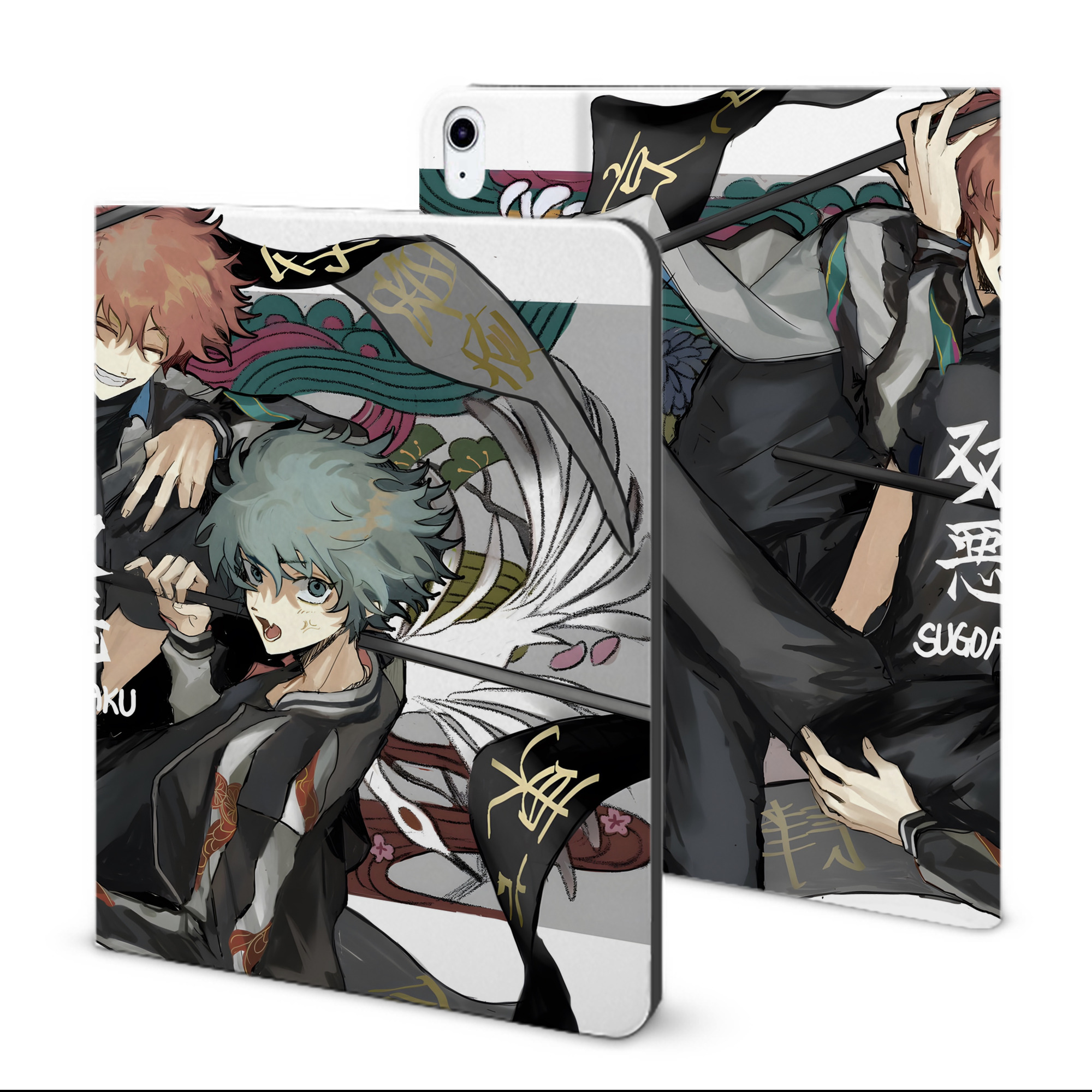 （画像用） 東京リベンジャーズ Tokyo Revengers IPad ケース ブック型 PUレザー TPU 耐衝撃 軽量 薄型 ペン収納なし 全面保護 IPad 各モデル対応